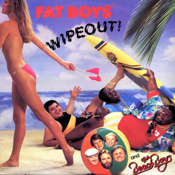 Fat Boys And The Beach Boys : Wipeout! (12", Single)