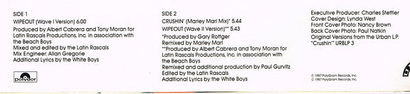 Fat Boys And The Beach Boys : Wipeout! (12", Single)