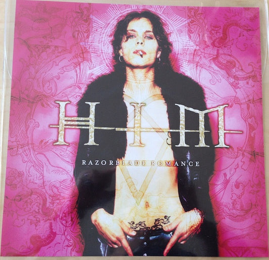 HIM (2) : Razorblade Romance (LP, Album, Ltd, Pin)