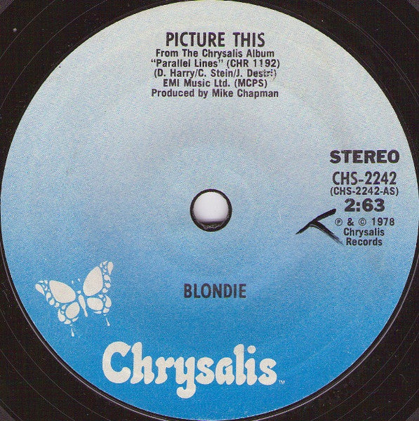 Blondie : Picture This (7", Single, US )