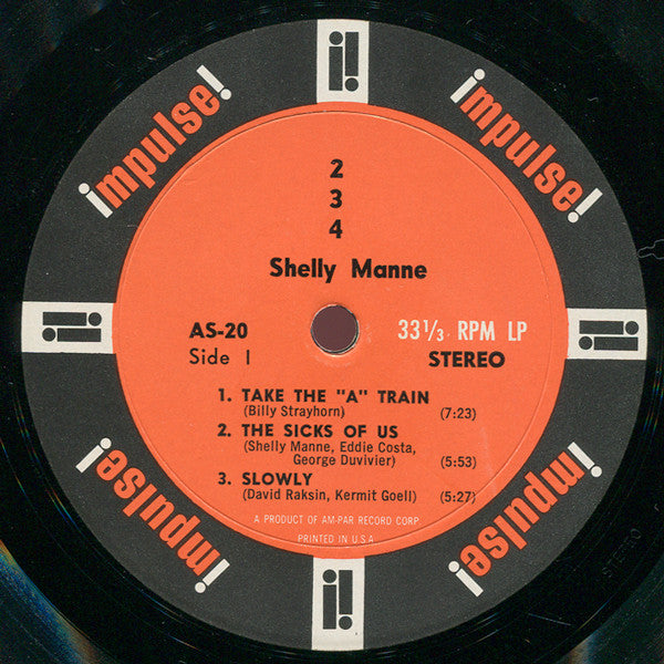 Shelly Manne : 2-3-4 (LP, Album, Gat)