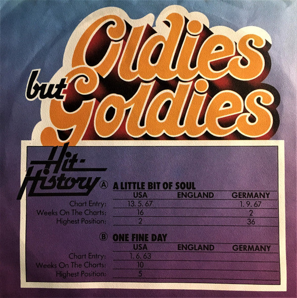 Music Explosion* / The Chiffons : A Little Bit Of Soul / One Fine Day (7", Single)