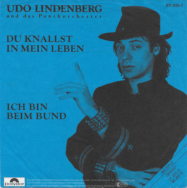Udo Lindenberg Und Das Panikorchester : Du Knallst In Mein Leben / Ich Bin Beim Bund (7", Single)