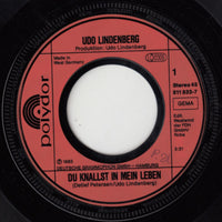 Udo Lindenberg Und Das Panikorchester : Du Knallst In Mein Leben / Ich Bin Beim Bund (7", Single)