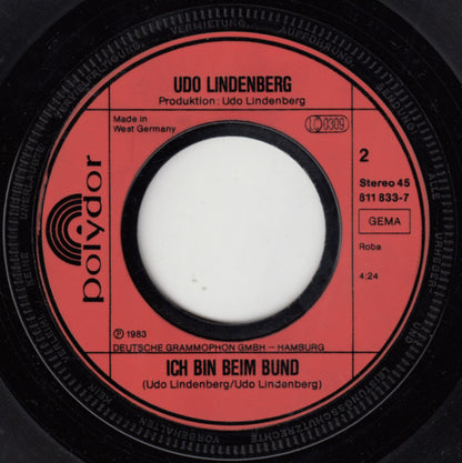 Udo Lindenberg Und Das Panikorchester : Du Knallst In Mein Leben / Ich Bin Beim Bund (7", Single)