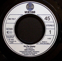 Dire Straits : So Far Away (7")