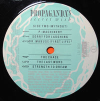 Propaganda : A Secret Wish (LP, Album)