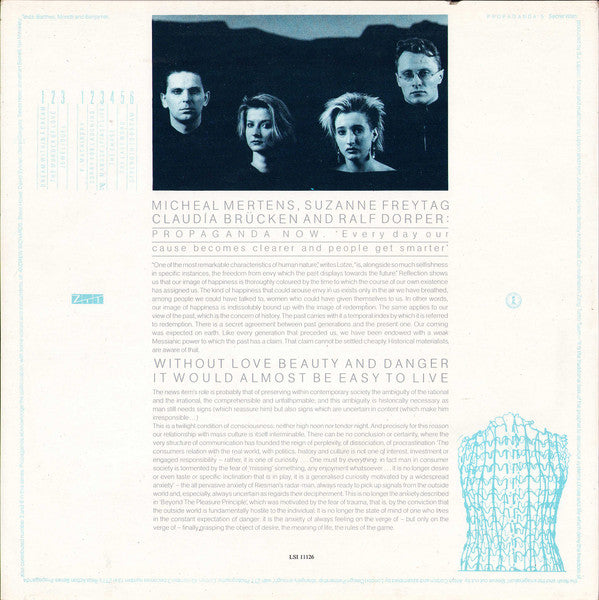 Propaganda : A Secret Wish (LP, Album)