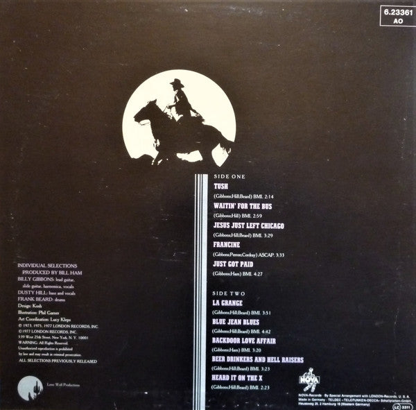 ZZ Top : The Best Of ZZ Top (LP, Comp)