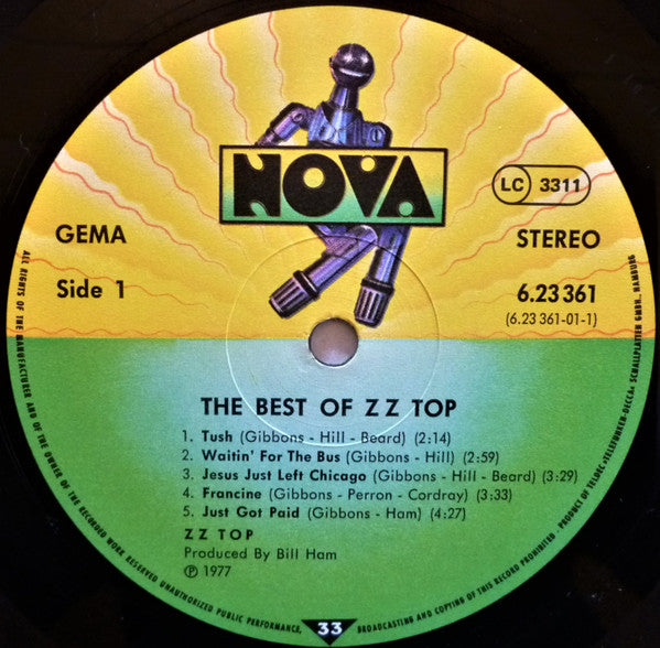 ZZ Top : The Best Of ZZ Top (LP, Comp)