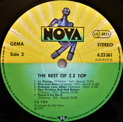 ZZ Top : The Best Of ZZ Top (LP, Comp)