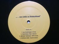 Various : "... Aus Liebe Zu Deutschland" (LP, Album, Ltd, Num)