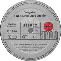 Delegation : Put A Little Love On Me / You And I (12", Single)
