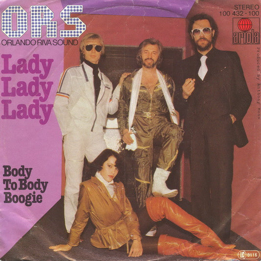 O.R.S. / Orlando Riva Sound* : Lady Lady Lady (7", Single)