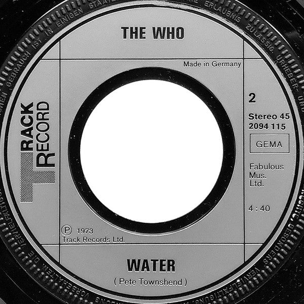 The Who : 5.15 (7", Single)