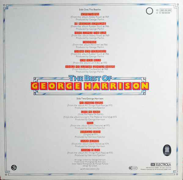 George Harrison : The Best Of George Harrison (LP, Comp)