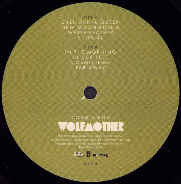 Wolfmother : Cosmic Egg (2xLP, Album, 180)