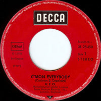 UFO (5) : C'mon Everybody / Timothy (7", Single)