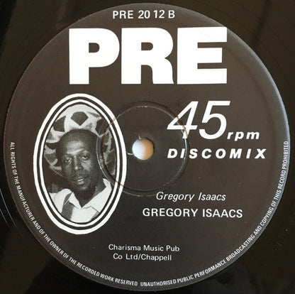 Gregory Isaacs : Permanent Lover (12")