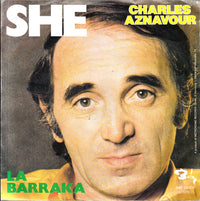 Charles Aznavour : She (7", Single)