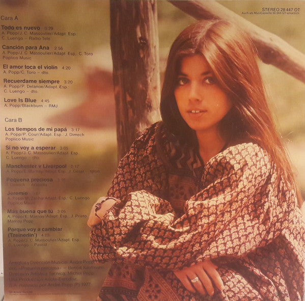 Jeanette (6) : Todo Es Nuevo (LP, Album)