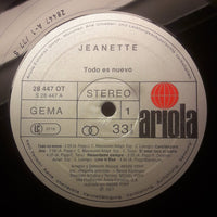 Jeanette (6) : Todo Es Nuevo (LP, Album)