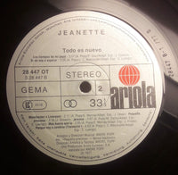Jeanette (6) : Todo Es Nuevo (LP, Album)