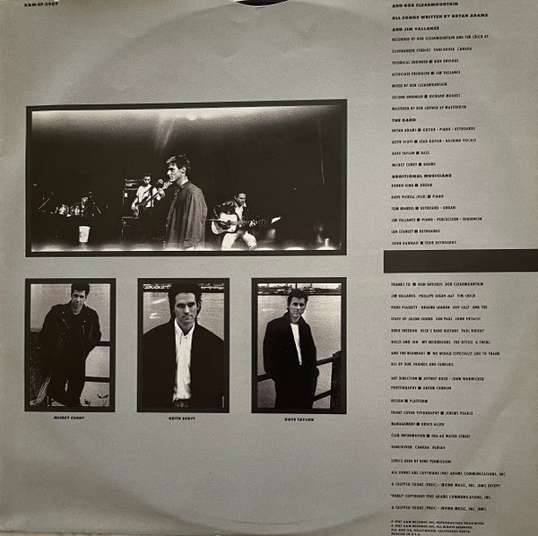 Bryan Adams : Into The Fire (LP, Album, No )