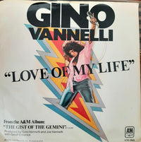 Gino Vannelli : Love Of My Life (7", Single, Mono, Promo)