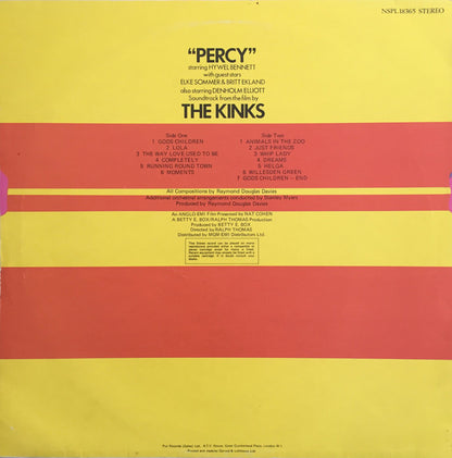 The Kinks : Percy (LP, Album)