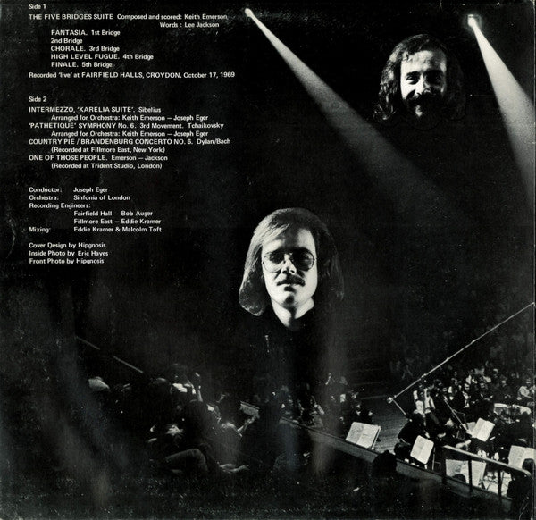 The Nice : Five Bridges (LP, Album, Gat)