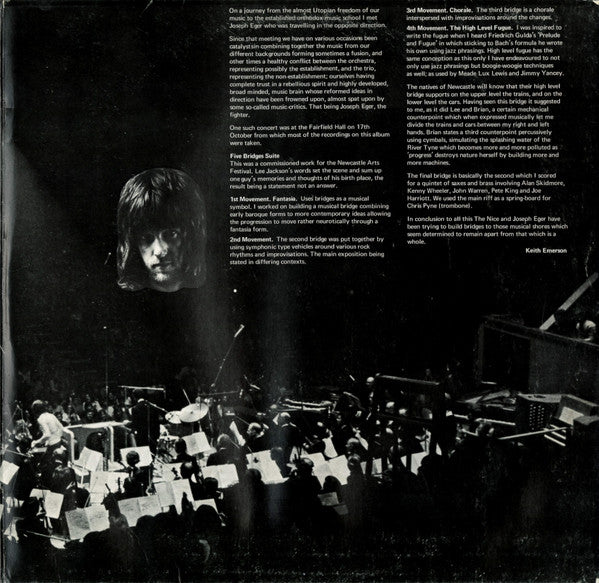 The Nice : Five Bridges (LP, Album, Gat)