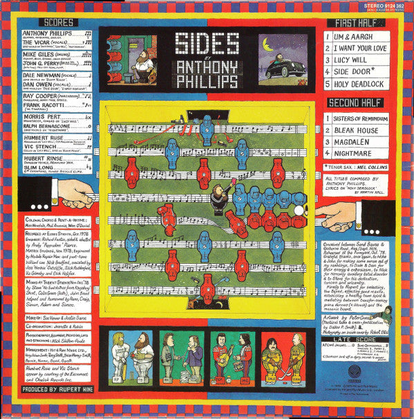 Anthony Phillips : Sides (LP, Album)