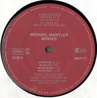 Michael Mantler : Movies (LP, Album)