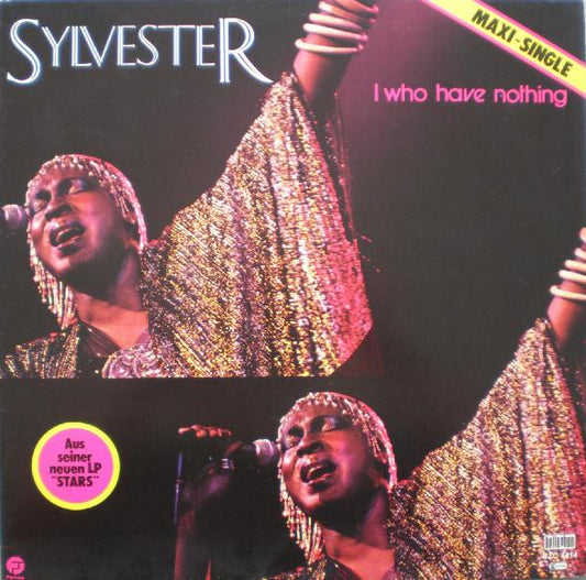 Sylvester : I Who Have Nothing (12", Maxi, Pin)