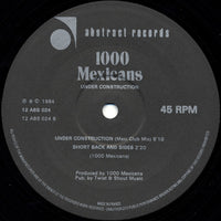 1000 Mexicans : Under Construction (12", Single)