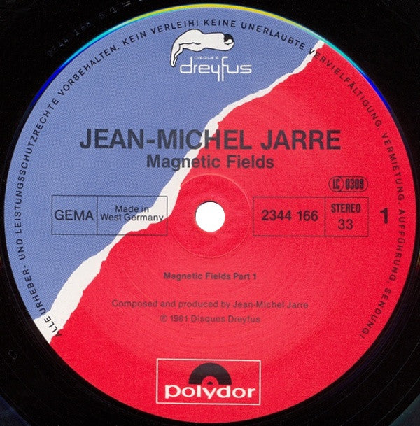 Jarre* : Magnetic Fields (LP, Album, RP, Blu)
