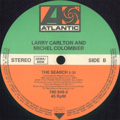 Phil Collins : Against All Odds (Take A Look At Me Now) (12", Maxi)