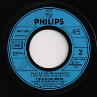Crosswinds (3) : Flying Higher / Please Do Me A Favor (7", Single)