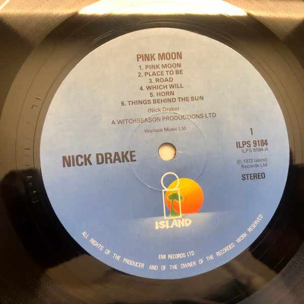 Nick Drake : Pink Moon (LP, Album, RE, RP)