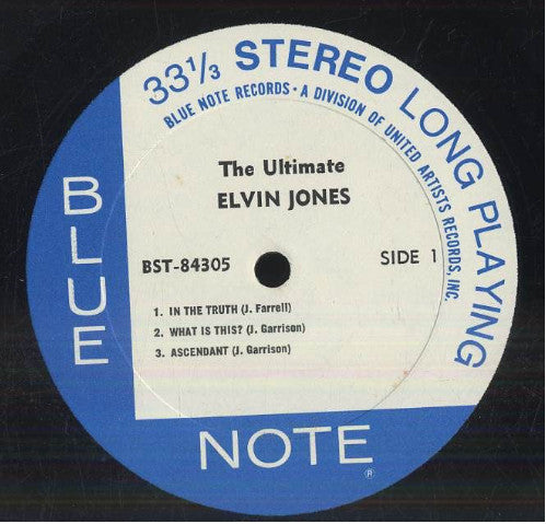 Elvin Jones : The Ultimate (LP, Album, RE)