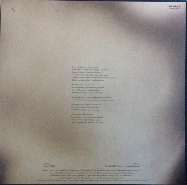 The Pretenders : Hymn To Her (12", Single)