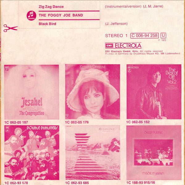 The Foggy Joe Band : Zig Zag Dance (7", Single)