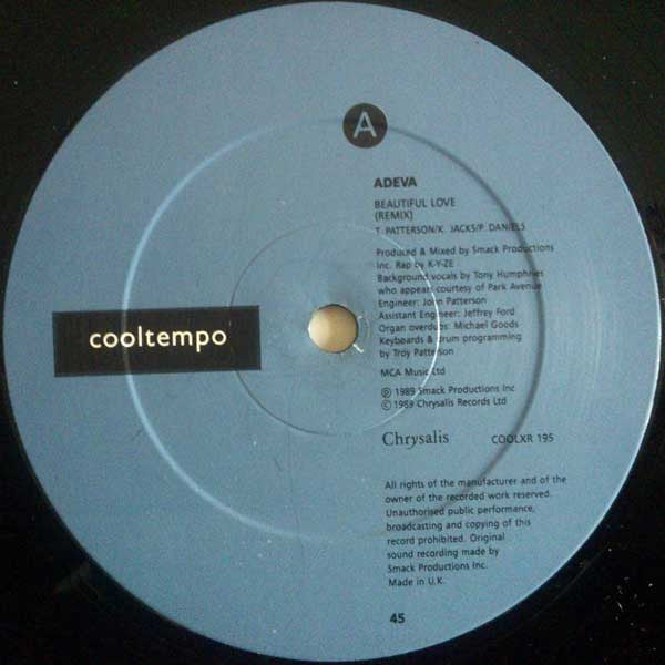 Adeva : Beautiful Love (Remix) (12")