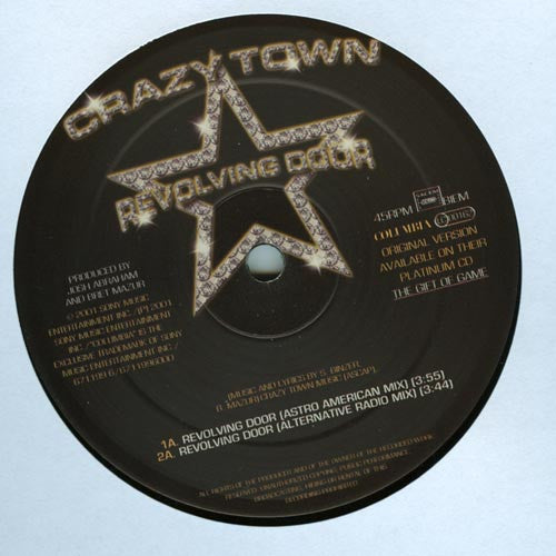 Crazy Town : Revolving Door (12", Maxi)