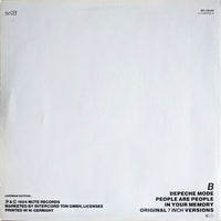 Depeche Mode : People Are People (ON-USound Remix By Adrian Sherwood) (12", Maxi, Ltd, Num, S/Edition, Red)