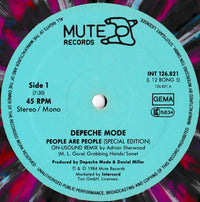 Depeche Mode : People Are People (ON-USound Remix By Adrian Sherwood) (12", Maxi, Ltd, Num, S/Edition, Red)
