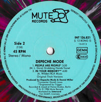 Depeche Mode : People Are People (ON-USound Remix By Adrian Sherwood) (12", Maxi, Ltd, Num, S/Edition, Red)