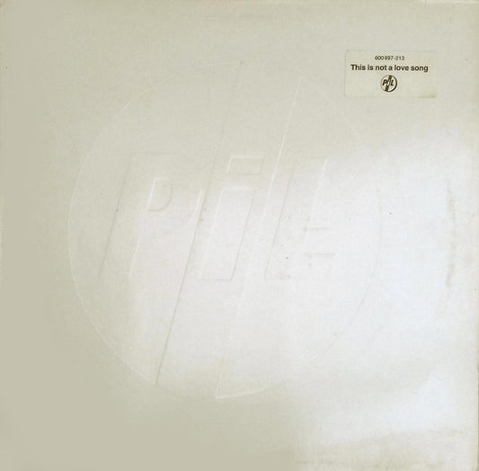 Public Image Limited : This Is Not A Love Song (12", Single)