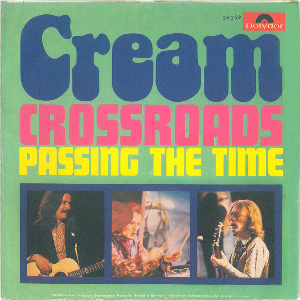 Cream (2) : Crossroads (7", Single, Mono)